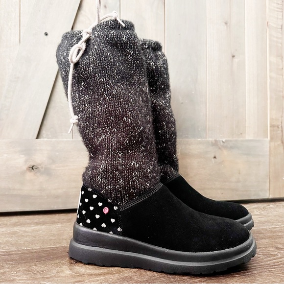 Ugg I Heart Ugg Slouchy Knit Boots - Picture 2 of 14